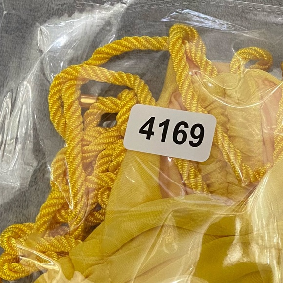 New! Baobab Ancla Ruched Swimsuit In Popcorn yellow nwot 24169 - Picture 8 of 14